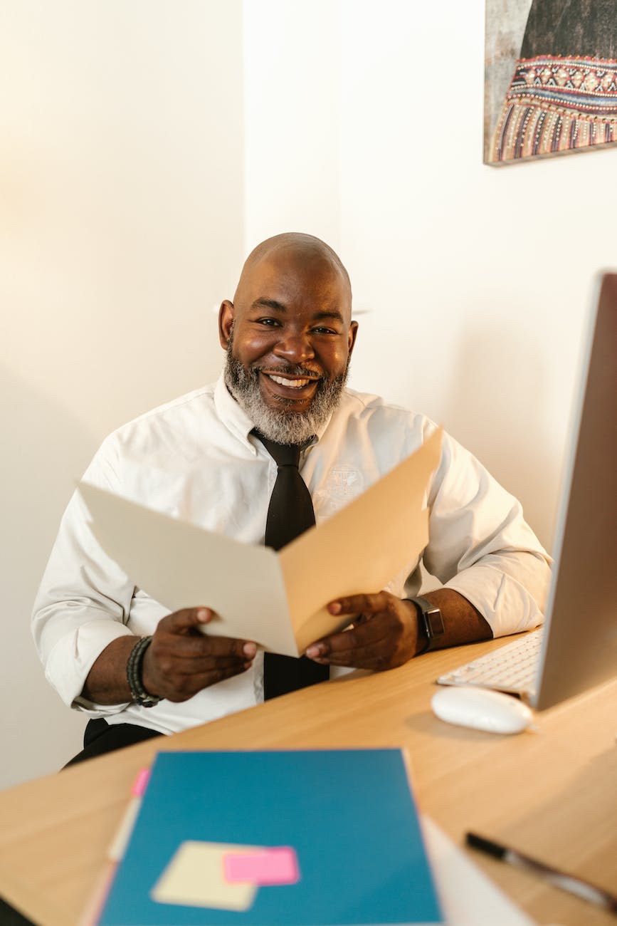 De dankbare zakenman